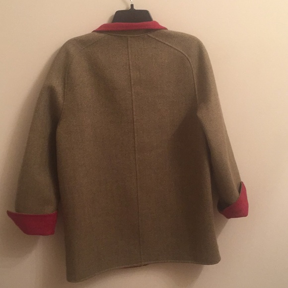 Donated Bill Blass Wool Coat Medium Excellent - Picture 4 of 4